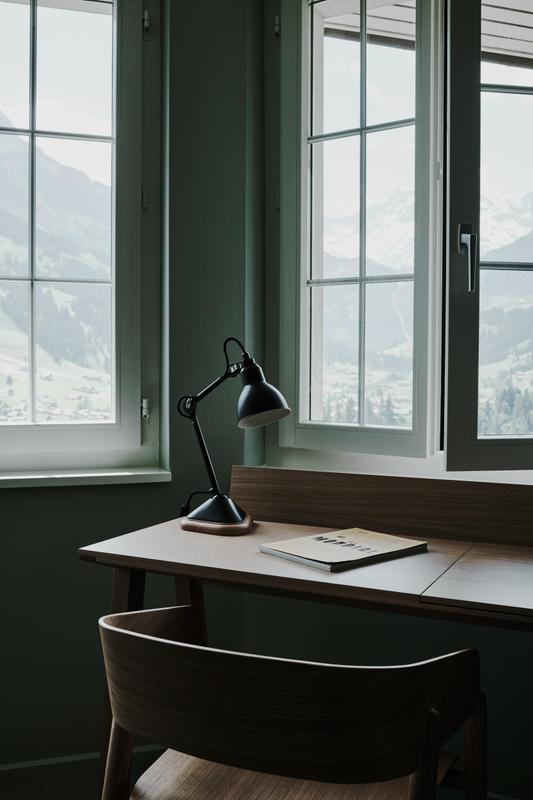The Cambrian room with window