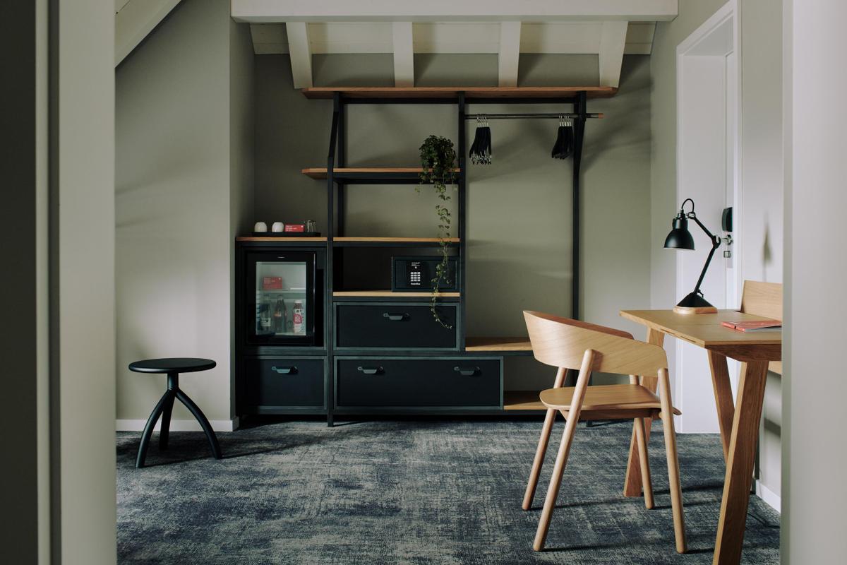 The Cambrian room with desk