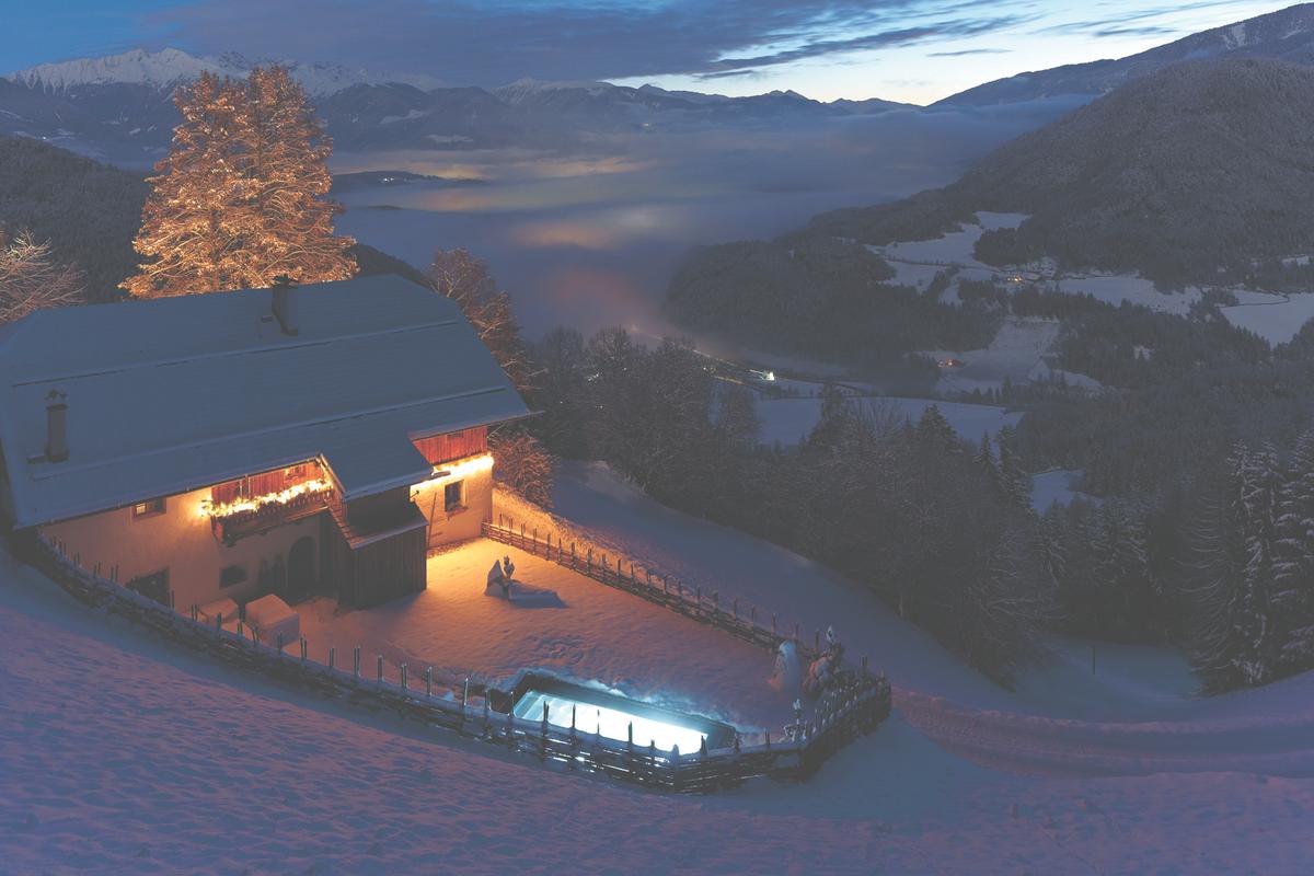 San Lorenzo Mountain Lodge wintertime