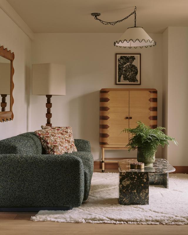 The Brecon living room