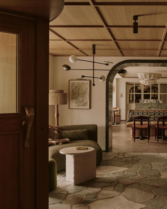 The Brecon interior details