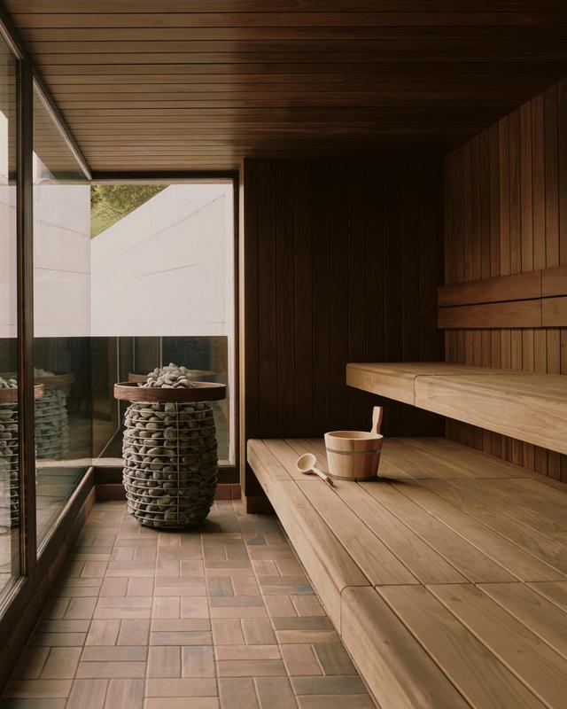 The Brecon sauna