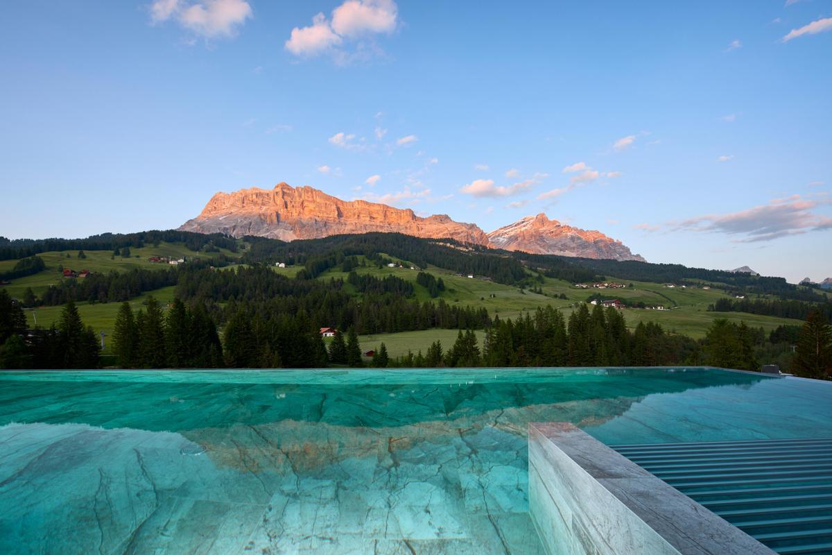 Badia Hill pool view