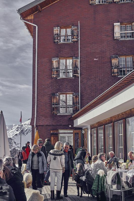 Wengernalp Hotel. Sun Terrace. Jonathan Ducrest