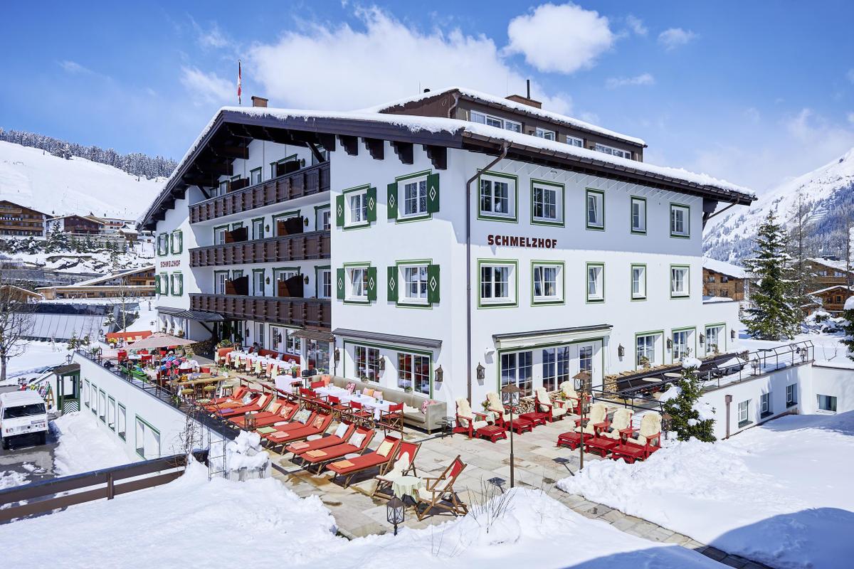 Schmelzhof Lech. Facade_Spring
