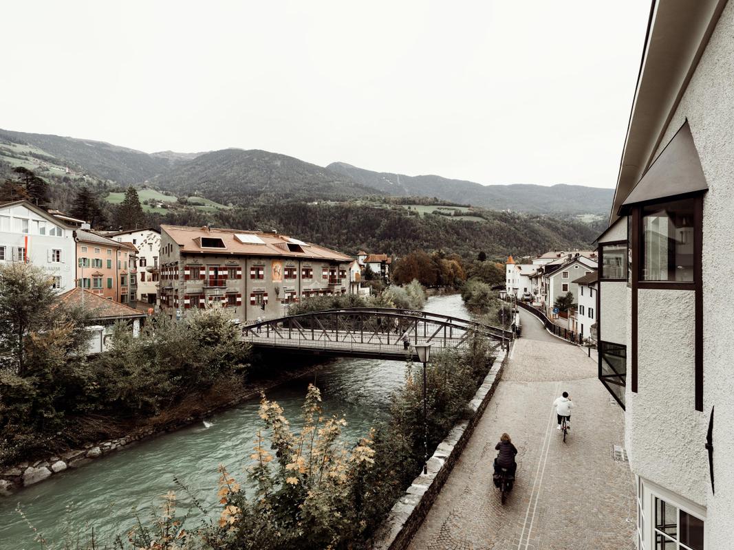 Adler Brixen. Views with river. March 2025