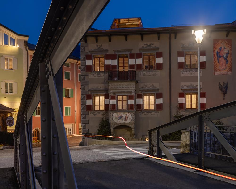 Arthotel Lasserhaus_facade from bridge