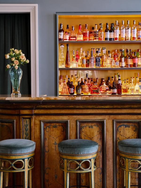 Grand Hotel Miramare bar le colonne