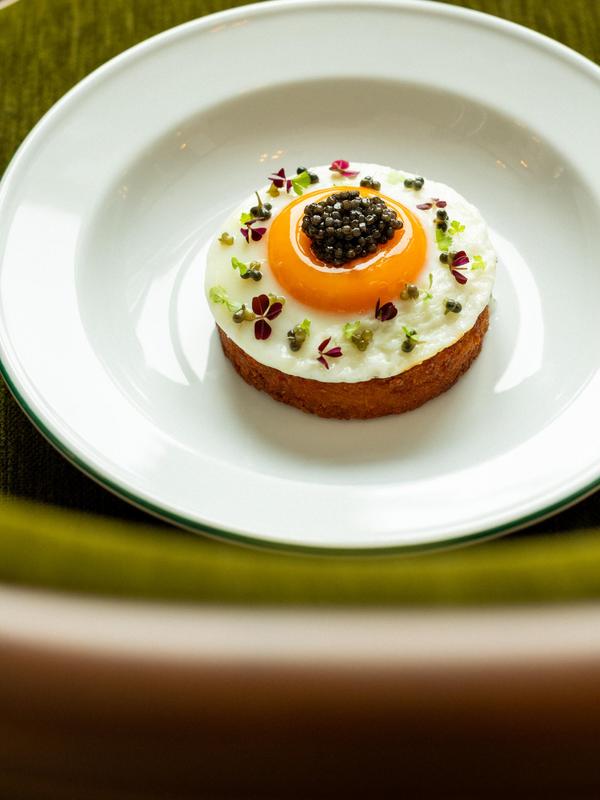 Grand Hotel Belvedere egg dish