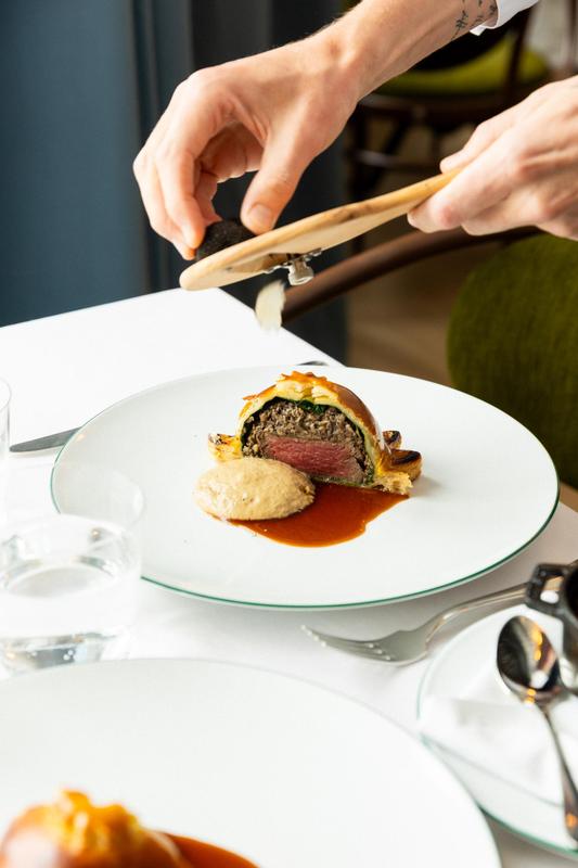 Grand Hotel Belvedere meat dish