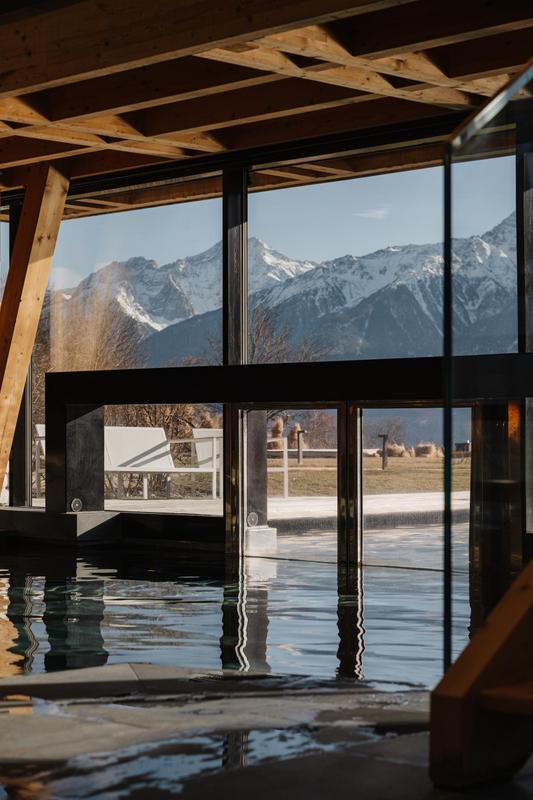 Garberhof indoor pool with views 2025
