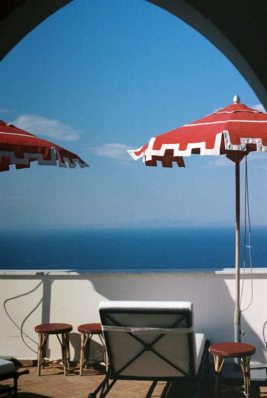 Il Capri Hotel_Terrace with Sun Lounger