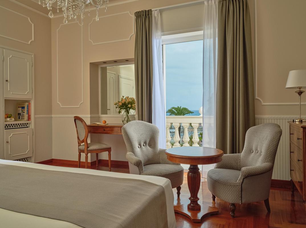 Grand Hotel Miramare deluxe room sea view