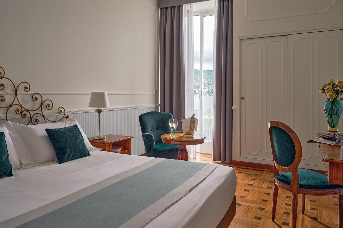 Grand Hotel Miramare deluxe room sea balcony