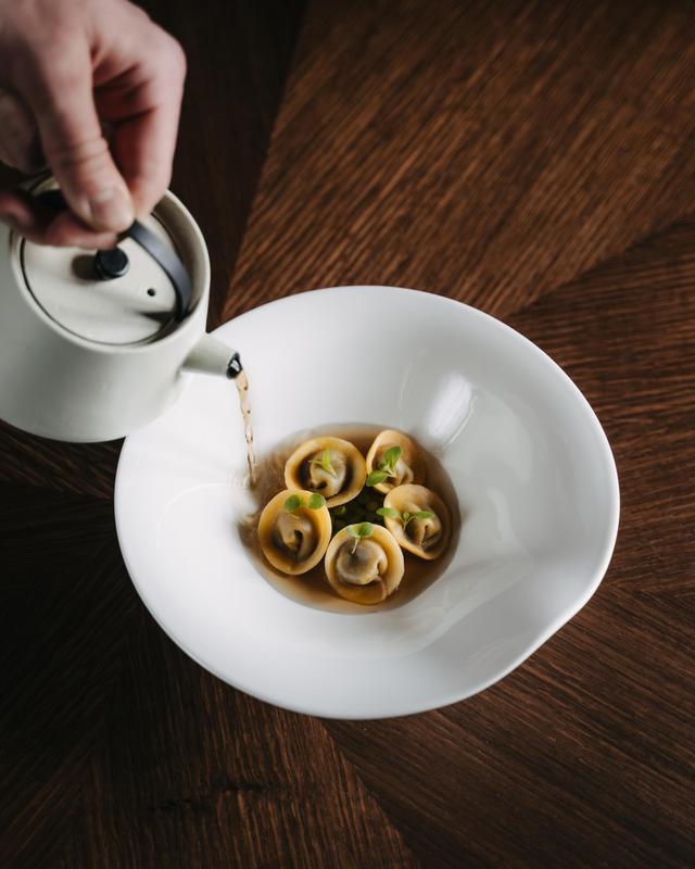 Ansitz Steinbock new restaurant_soup