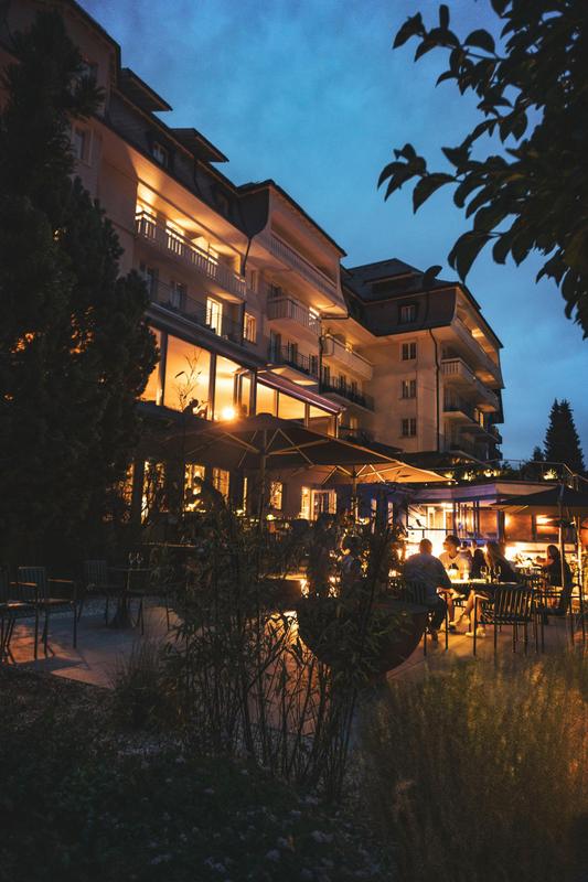 The Cambrian summer terrace