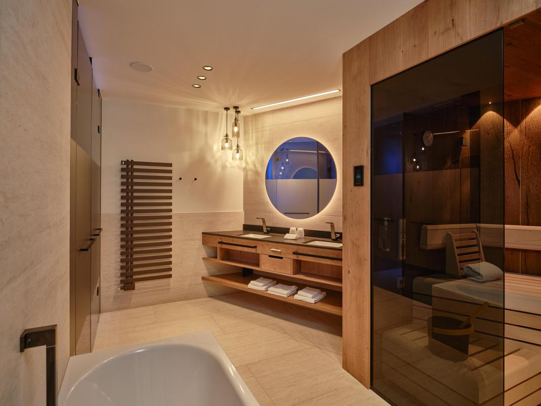 DAS EDELWEISS new sauna area