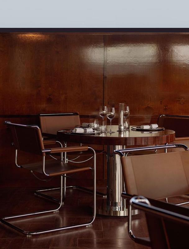 Cap d'Antibes Beach Hotel restaurant interiors