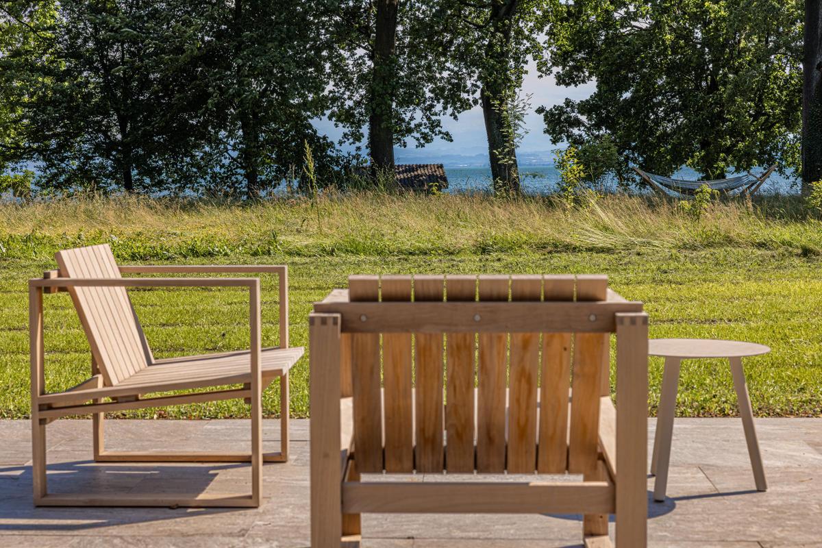 Seegut Zeppelin wooden chair terrace