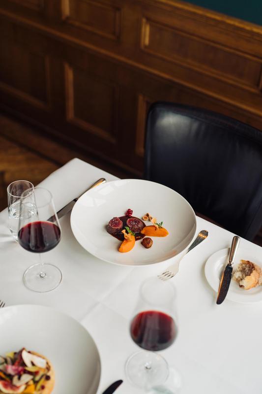 Grand Hotel Les Trois Rois food