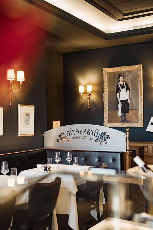 Grand Hotel Les Trois Rois restaurant