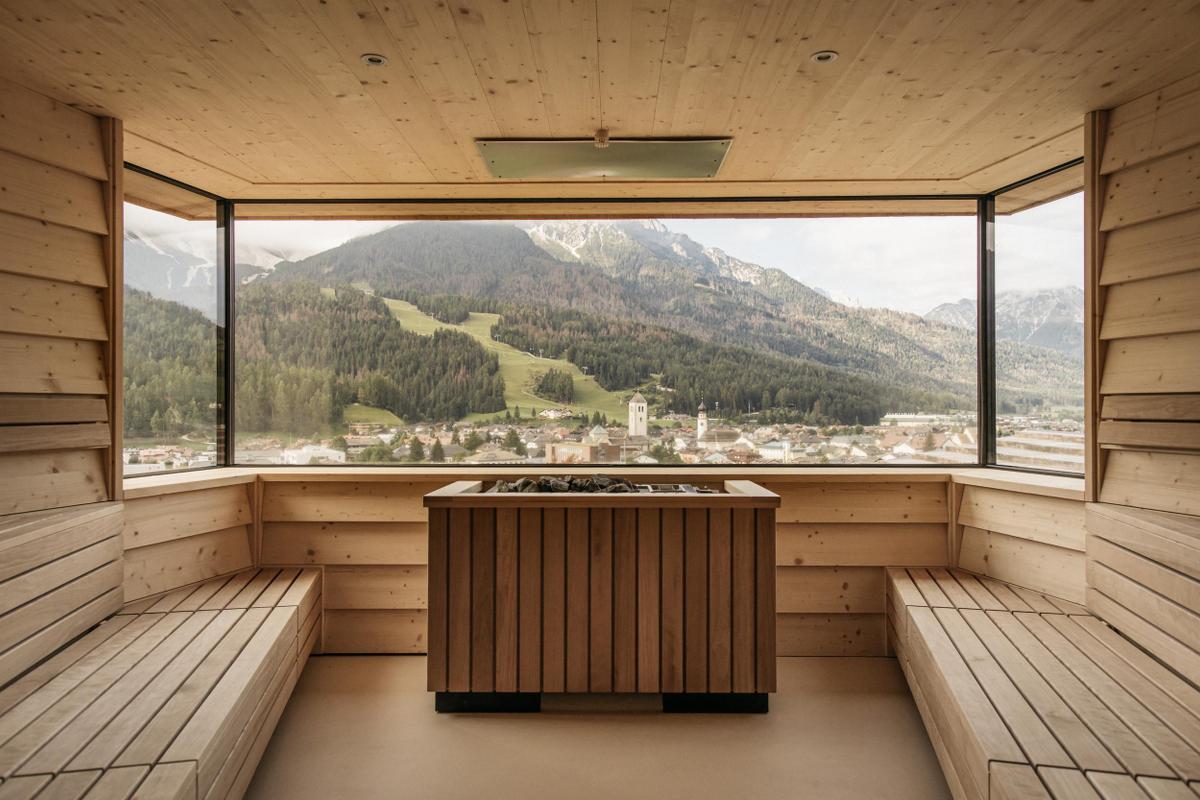 Naturhotel Leitlhof sauna overview