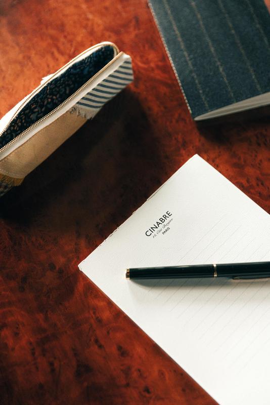 Cinabre Suites_Pen and paper