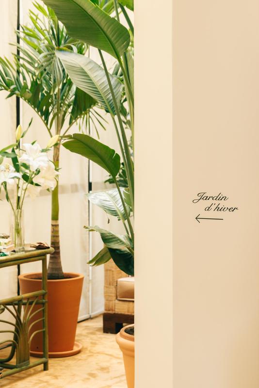 Cinabre Suites_Interiors. Palm trees