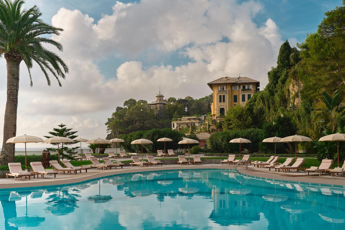 Grand Hotel Miramare seawater pool
