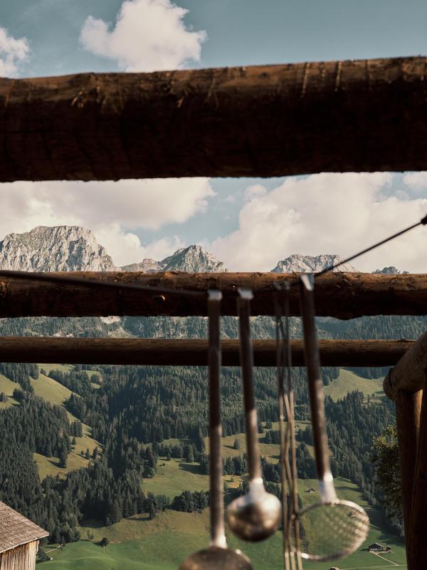 Le Chalet Lion Rouge_Alpine Cowboy_Kitchen Utensils Mountain view