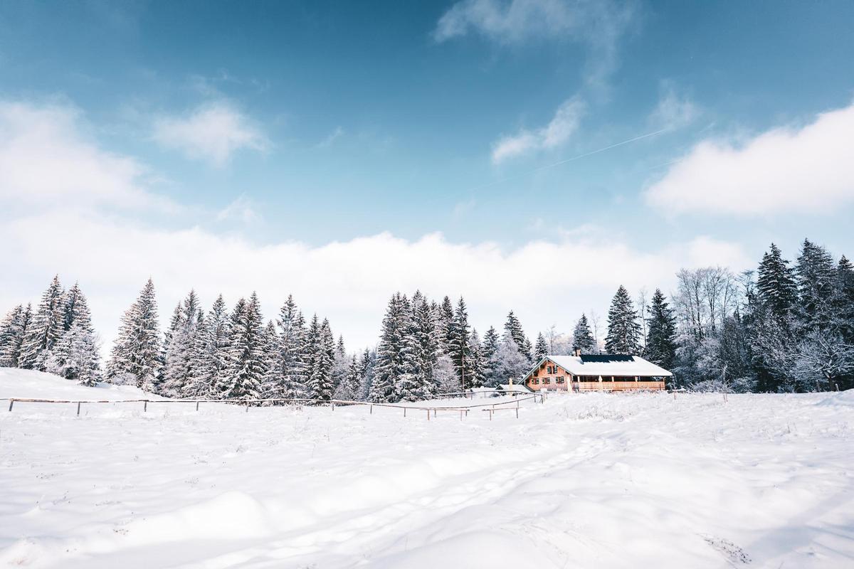 Stubn winter scene