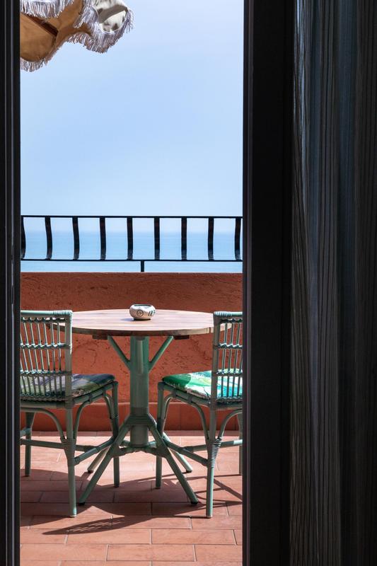 Hotel Il Pellicano superior room balcony