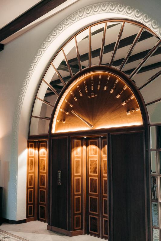 Suvretta House elevator