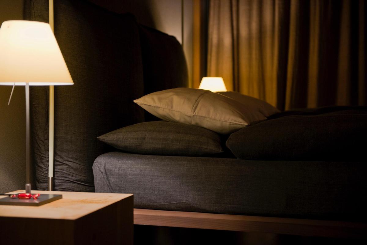 VIVERE Arco Italy_Bed at Night