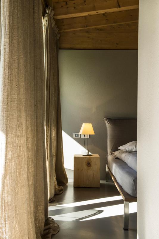 VIVERE Arco Italy_Bedroom Straight On Curtains