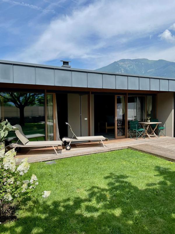 VIVERE Arco Italy_Exterior En Suite Sun Beds