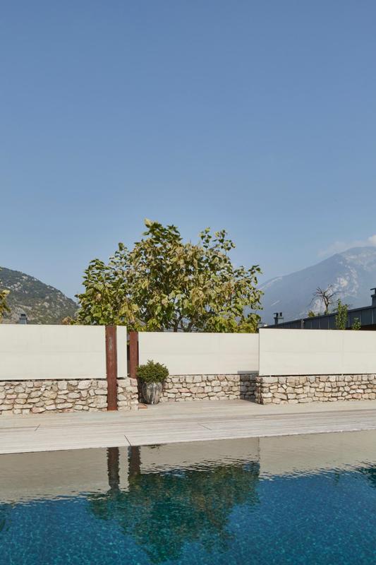 VIVERE Arco Italy_Exterior Pool and Fence