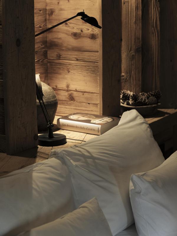 Zannier Le Chalet bedroom details