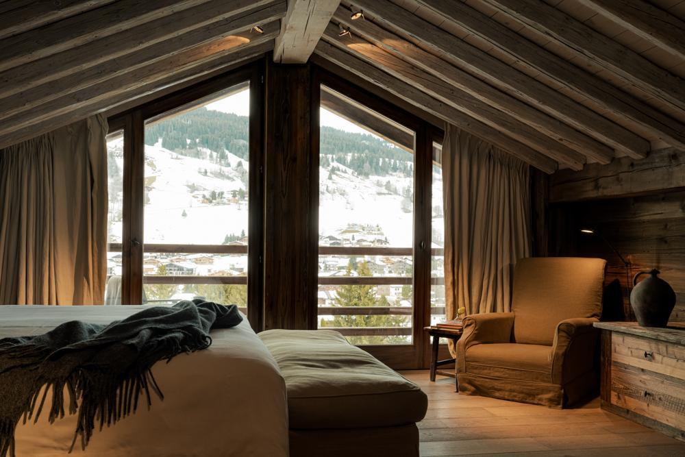 Zannier Le Chalet bedroom view