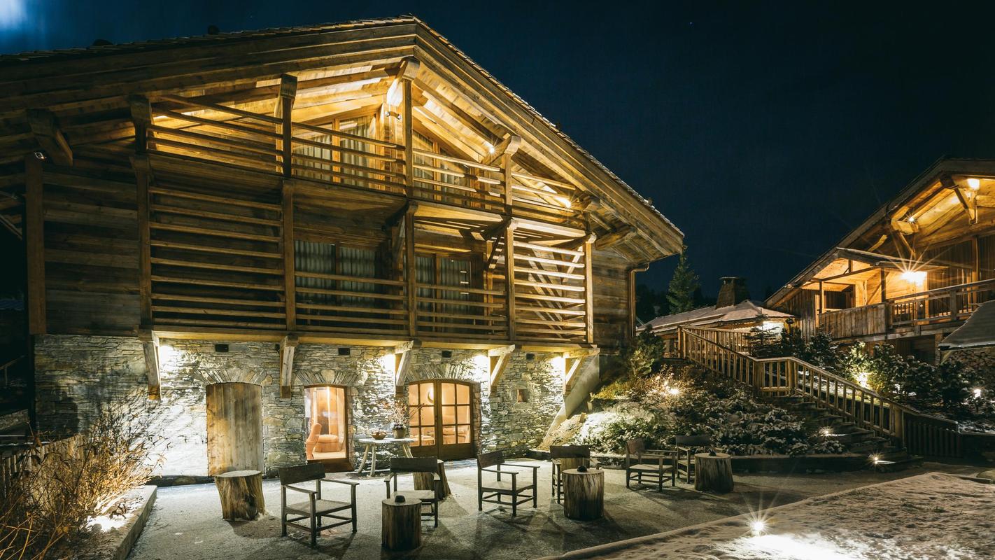 Zannier Le Chalet winter evening